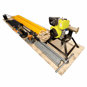 EQUIPO SPT DE PERFORACIÓN DE 12 METROS CON MOTOR DISEL DE 8.5 HP (MARCA: PANTHER)